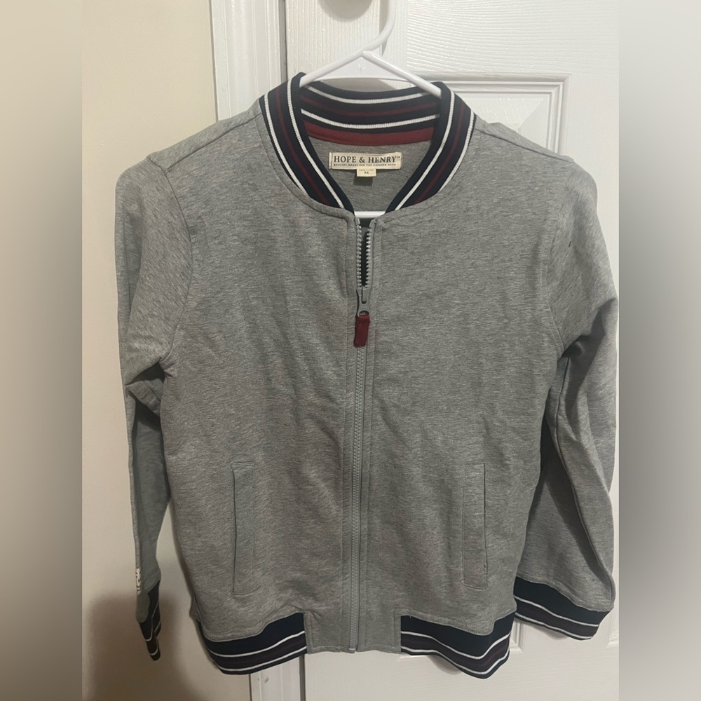 Boys Hope and Henry Bomber Jacket Size Medium. New without tags